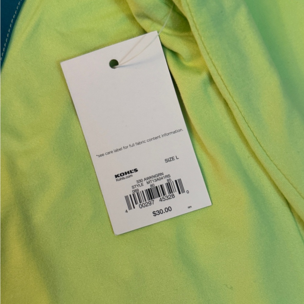 Tek Gear Yellow and Blue Women's Top - Picture 3 of 7